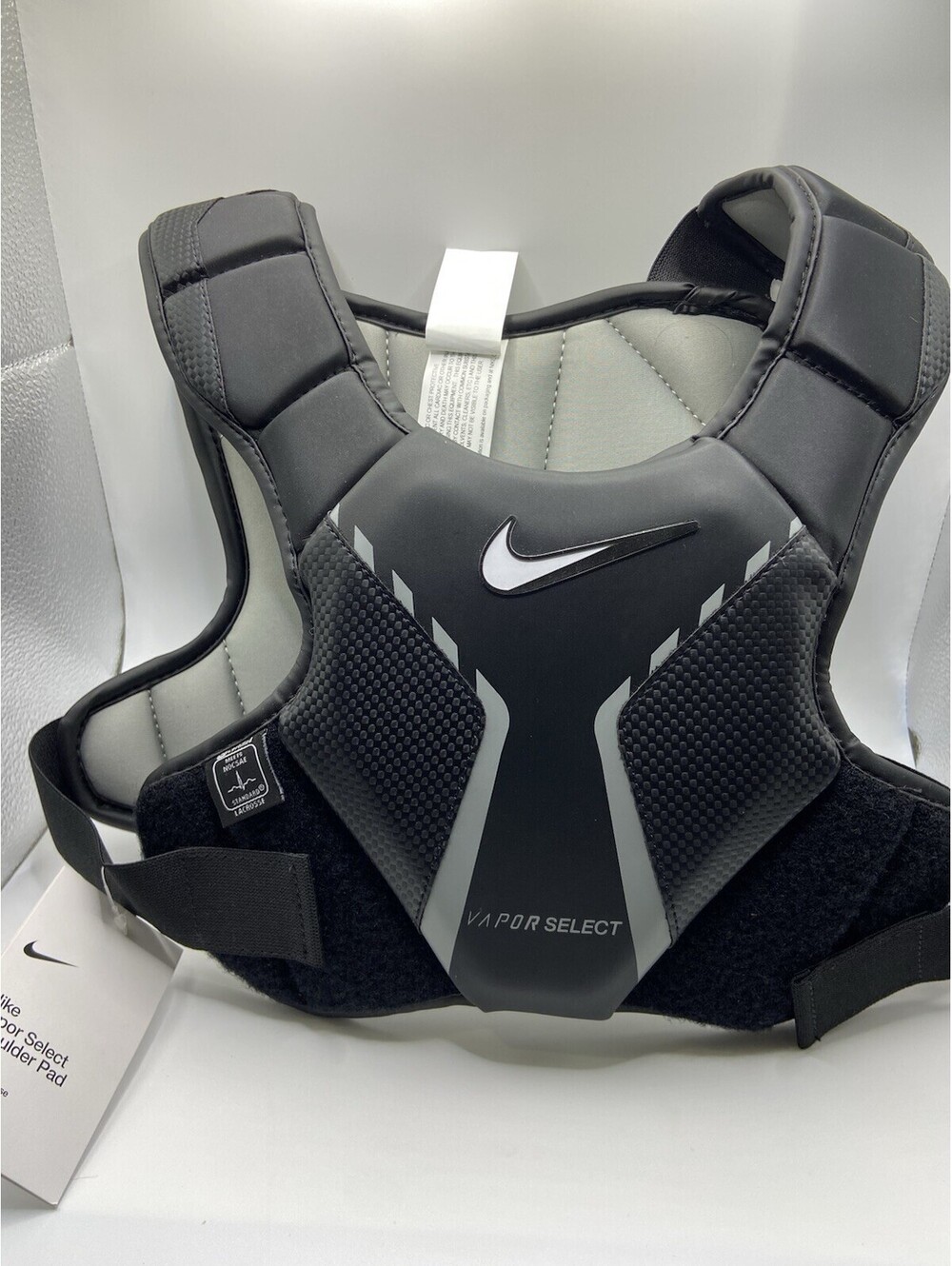 Mens NIKE Vapor Select Lacrosse Shoulder Pad Liner Sz S NEW